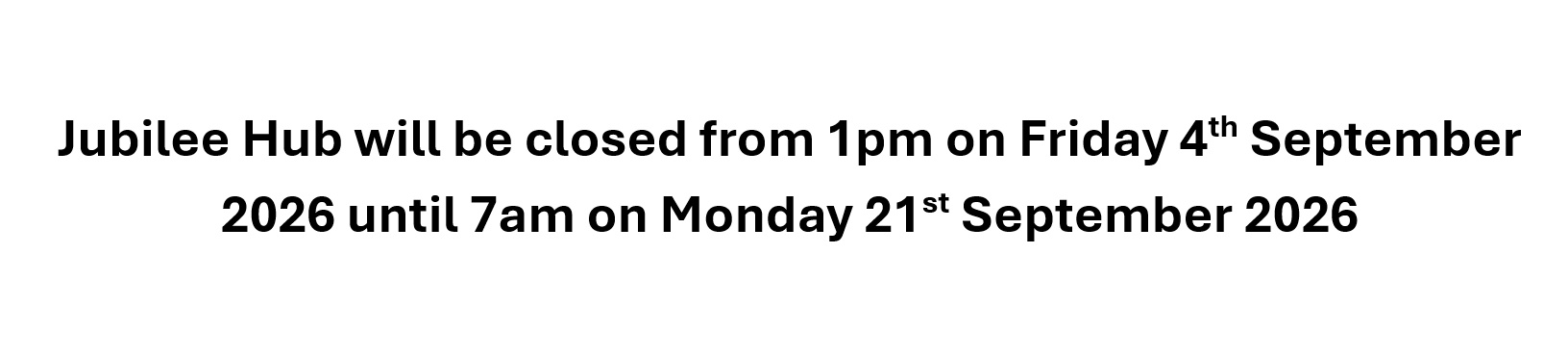 Office Closure
